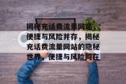 揭秘充话费流量网站，便捷与风险并存，揭秘充话费流量网站的隐秘世界，便捷与风险同在