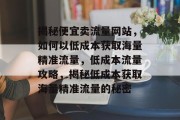 揭秘便宜卖流量网站，如何以低成本获取海量精准流量，低成本流量攻略，揭秘低成本获取海量精准流量的秘密