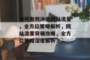 如何有效冲击网站流量，全方位策略解析，网站流量突破攻略，全方位策略深度解析