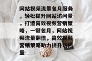 网站视频流量包月服务，轻松提升网站访问量，打造高效视频营销策略，一键包月，网站视频流量翻倍，高效视频营销策略助力提升访问量