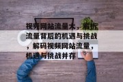 视频网站流量大，解析流量背后的机遇与挑战，解码视频网站流量，机遇与挑战并存