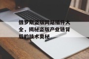 俄罗斯盗版网站插件大全，揭秘盗版产业链背后的技术奥秘