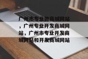 广州市专业做商城网站，广州专业开发商城网站，广州市专业开发商城网站和开发商城网站