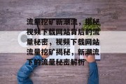 流量挖矿新潮流，揭秘视频下载网站背后的流量秘密，视频下载网站流量挖矿揭秘，新潮流下的流量秘密解析