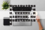 揭秘知名网站流量推送策略，如何抓住用户眼球，实现高效转化，网站流量转化秘籍，揭秘眼球捕获与高效转化策略
