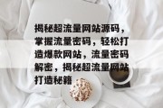 揭秘超流量网站源码，掌握流量密码，轻松打造爆款网站，流量密码解密，揭秘超流量网站打造秘籍