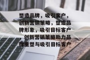 塑造品牌，吸引客户，创新营销策略，塑造品牌形象，吸引目标客户，创新营销策略助力品牌重塑与吸引目标客户
