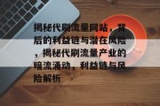 揭秘代刷流量网站，背后的利益链与潜在风险，揭秘代刷流量产业的暗流涌动，利益链与风险解析