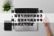 探索与创新的结合之路，探索与创新的融合之路，在技术与商业中寻找共同点与突破