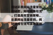 揭秘彩票网站流量背后的秘密，如何精准引流，打造高效营销策略，彩票网站流量密码，揭秘精准引流与高效营销之道