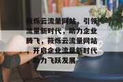 筱烁云流量网站，引领流量新时代，助力企业腾飞，筱烁云流量网站，开启企业流量新时代，助力飞跃发展