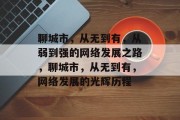 聊城市，从无到有，从弱到强的网络发展之路，聊城市，从无到有，网络发展的光辉历程