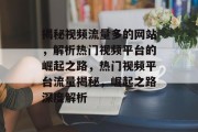 揭秘视频流量多的网站，解析热门视频平台的崛起之路，热门视频平台流量揭秘，崛起之路深度解析
