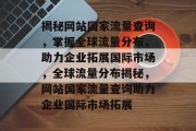 揭秘网站国家流量查询，掌握全球流量分布，助力企业拓展国际市场，全球流量分布揭秘，网站国家流量查询助力企业国际市场拓展