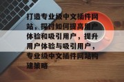 打造专业级中文插件网站，探讨如何提高用户体验和吸引用户，提升用户体验与吸引用户，专业级中文插件网站构建策略