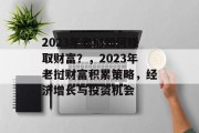 2023年老挝如何赚取财富？，2023年老挝财富积累策略，经济增长与投资机会