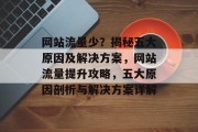 网站流量少？揭秘五大原因及解决方案，网站流量提升攻略，五大原因剖析与解决方案详解