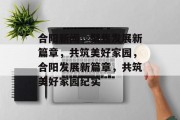 合阳新闻，聚焦发展新篇章，共筑美好家园，合阳发展新篇章，共筑美好家园纪实