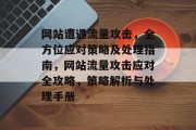 网站遭遇流量攻击，全方位应对策略及处理指南，网站流量攻击应对全攻略，策略解析与处理手册