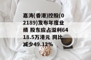 嘉涛(香港)控股(02189)发布年度业绩 股东应占溢利6418.5万港元 同比减少49.12%
