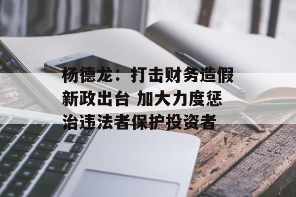 杨德龙:打击财务造假新政出台 加大力度惩治违法者保护投资者 杨德龙:打击财务造假新政出台 加大力度惩治违法者保护投资者