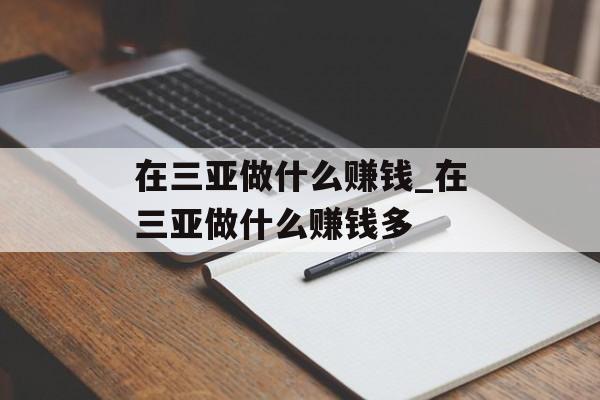 在三亚做什么赚钱_在三亚做什么赚钱多
