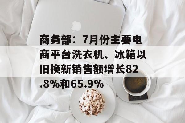 商务部：7月份主要电商平台洗衣机、冰箱以旧换新销售额增长82.8%和65.9%