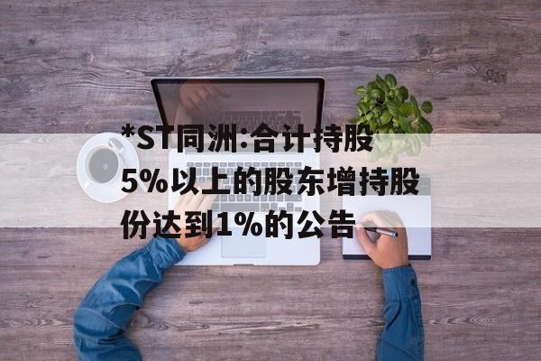 *ST同洲:合计持股5%以上的股东增持股份达到1%的公告
