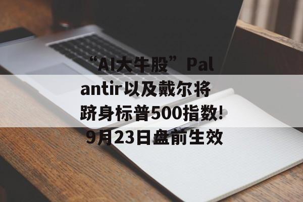 “AI大牛股”Palantir以及戴尔将跻身标普500指数! 9月23日盘前生效