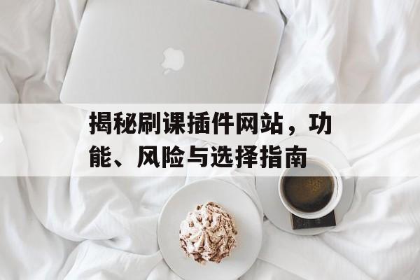 揭秘刷课插件网站，功能、风险与选择指南