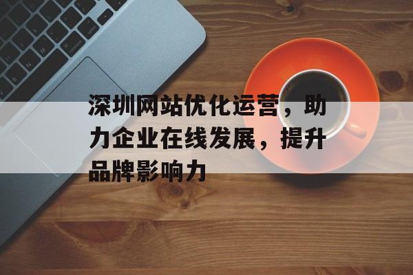 深圳网站优化运营，助力企业在线发展，提升品牌影响力