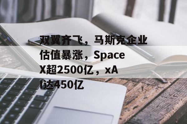 双翼齐飞，马斯克企业估值暴涨，SpaceX超2500亿，xAI达450亿