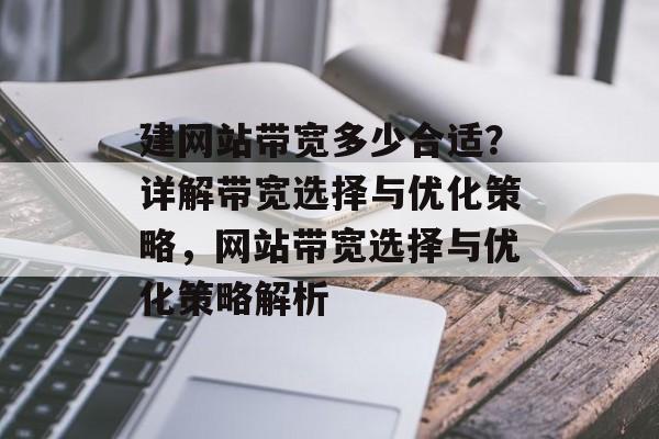 建网站带宽多少合适？详解带宽选择与优化策略，网站带宽选择与优化策略解析