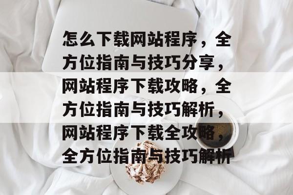 怎么下载网站程序，全方位指南与技巧分享，网站程序下载攻略，全方位指南与技巧解析，网站程序下载全攻略，全方位指南与技巧解析