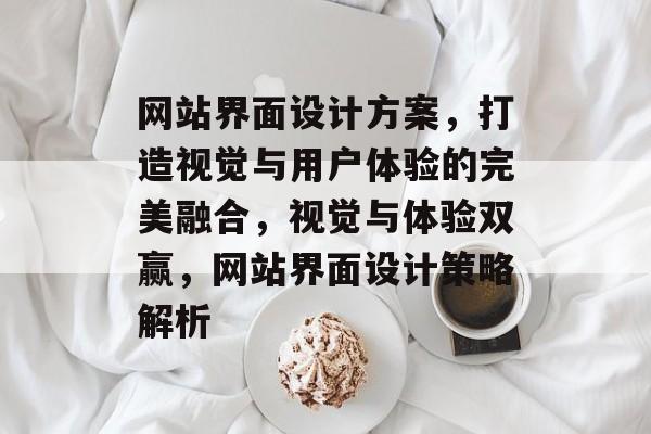 网站界面设计方案，打造视觉与用户体验的完美融合，视觉与体验双赢，网站界面设计策略解析