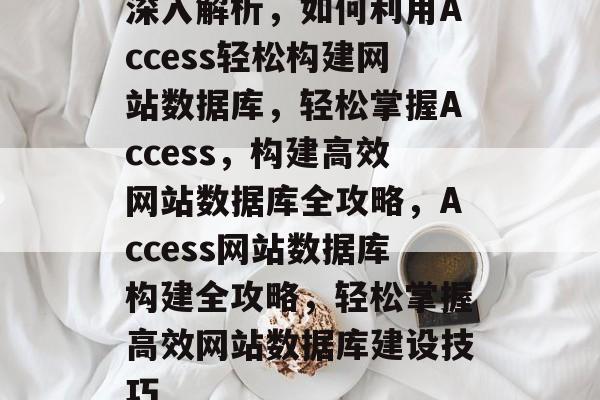 深入解析，如何利用Access轻松构建网站数据库，轻松掌握Access，构建高效网站数据库全攻略，Access网站数据库构建全攻略，轻松掌握高效网站数据库建设技巧