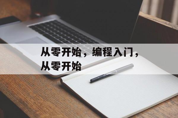 从零开始，编程入门，从零开始