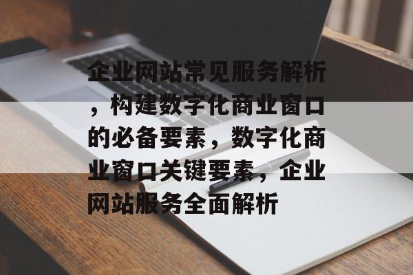 企业网站常见服务解析，构建数字化商业窗口的必备要素，数字化商业窗口关键要素，企业网站服务全面解析