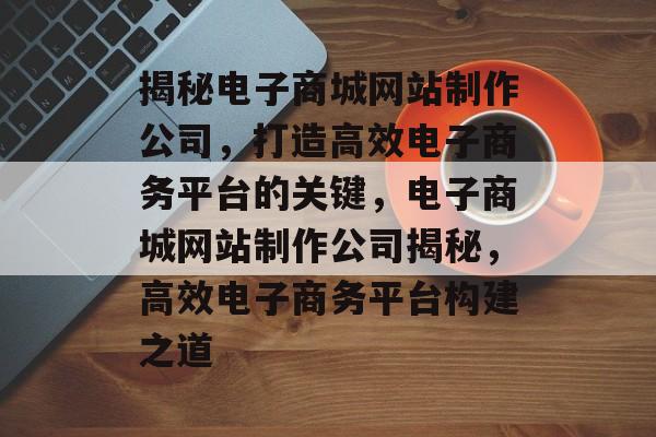 揭秘电子商城网站制作公司，打造高效电子商务平台的关键，电子商城网站制作公司揭秘，高效电子商务平台构建之道