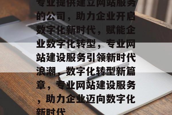 专业提供建立网站服务的公司，助力企业开启数字化新时代，赋能企业数字化转型，专业网站建设服务引领新时代浪潮，数字化转型新篇章，专业网站建设服务，助力企业迈向数字化新时代