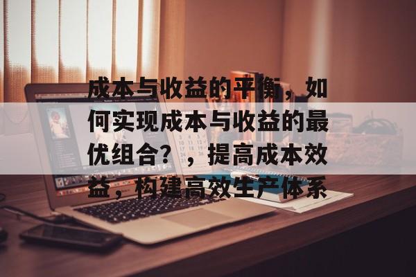 成本与收益的平衡，如何实现成本与收益的最优组合？，提高成本效益，构建高效生产体系