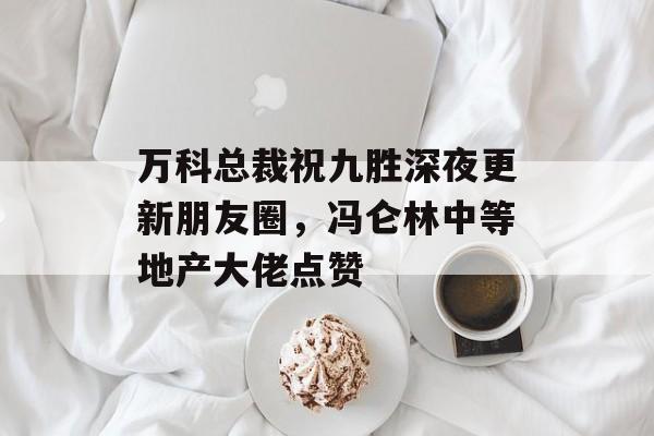 万科总裁祝九胜深夜更新朋友圈，冯仑林中等地产大佬点赞