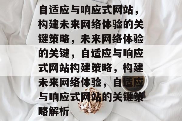 自适应与响应式网站，构建未来网络体验的关键策略，未来网络体验的关键，自适应与响应式网站构建策略，构建未来网络体验，自适应与响应式网站的关键策略解析