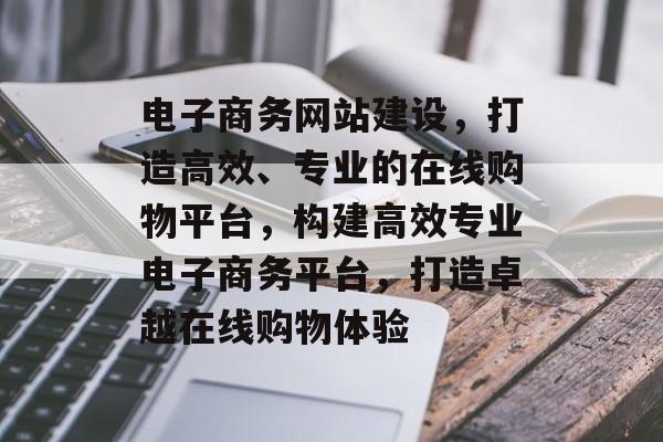 电子商务网站建设，打造高效、专业的在线购物平台，构建高效专业电子商务平台，打造卓越在线购物体验