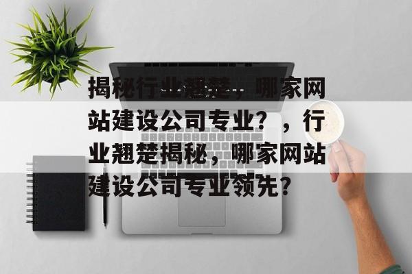 揭秘行业翘楚，哪家网站建设公司专业？，行业翘楚揭秘，哪家网站建设公司专业领先？