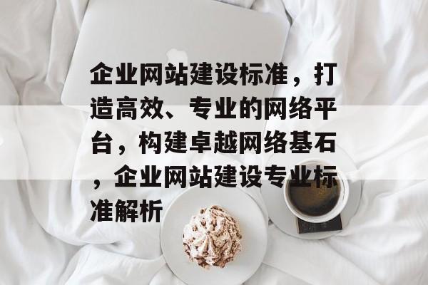 企业网站建设标准，打造高效、专业的网络平台，构建卓越网络基石，企业网站建设专业标准解析