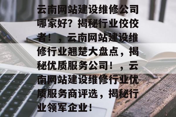 云南网站建设维修公司哪家好？揭秘行业佼佼者！，云南网站建设维修行业翘楚大盘点，揭秘优质服务公司！，云南网站建设维修行业优质服务商评选，揭秘行业领军企业！