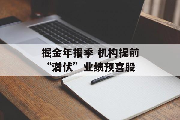 掘金年报季 机构提前“潜伏”业绩预喜股