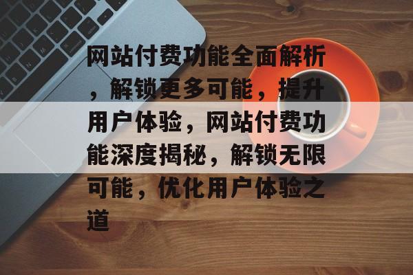 网站付费功能全面解析，解锁更多可能，提升用户体验，网站付费功能深度揭秘，解锁无限可能，优化用户体验之道