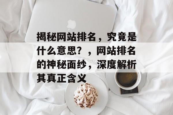 揭秘网站排名，究竟是什么意思？，网站排名的神秘面纱，深度解析其真正含义